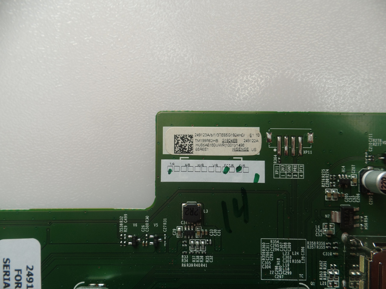  249123 RSAG7.820.8593/ROH Main Board Hisense 65RGE1