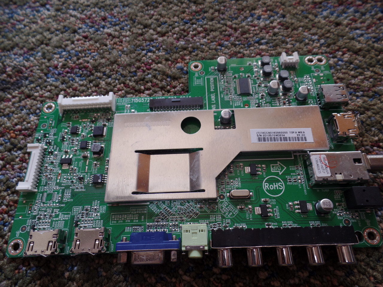 Sanyo CBPFTXCCB01K096 Main Board for DP32D13