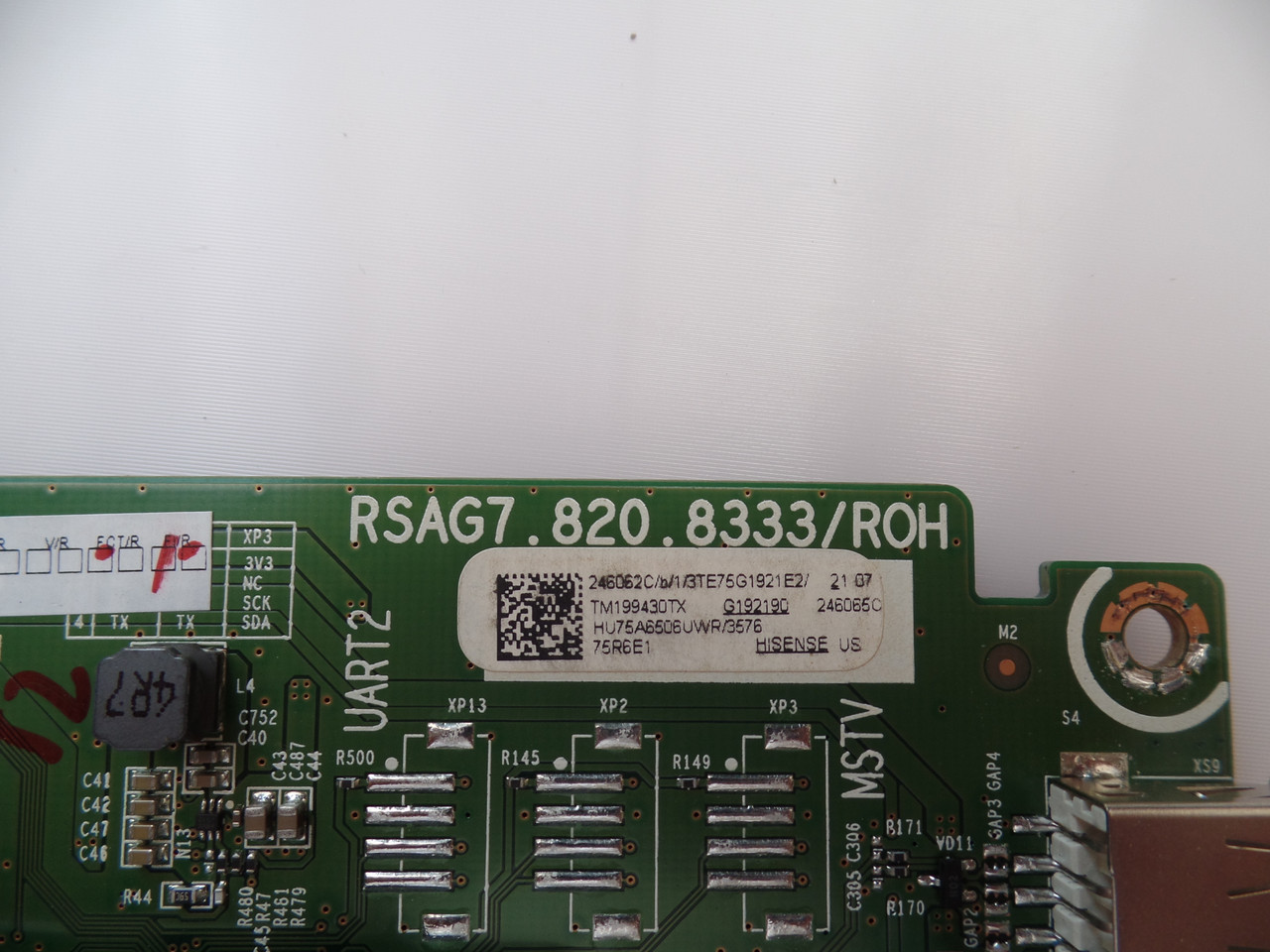 246065C Main Board for Hisense 75R6E1 version G192190