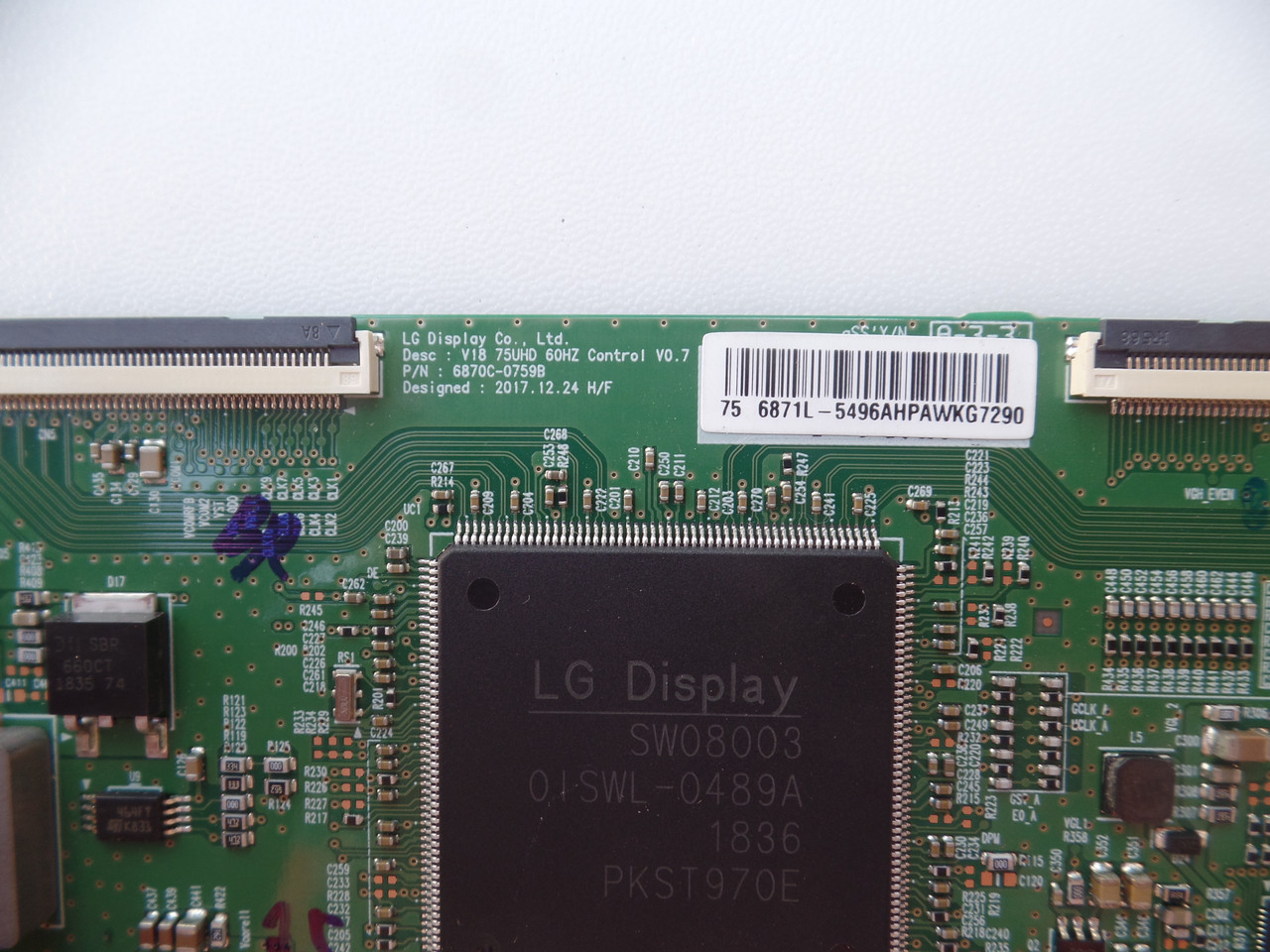 6871L-5496A (6870C-0750B) LG T-Con Board