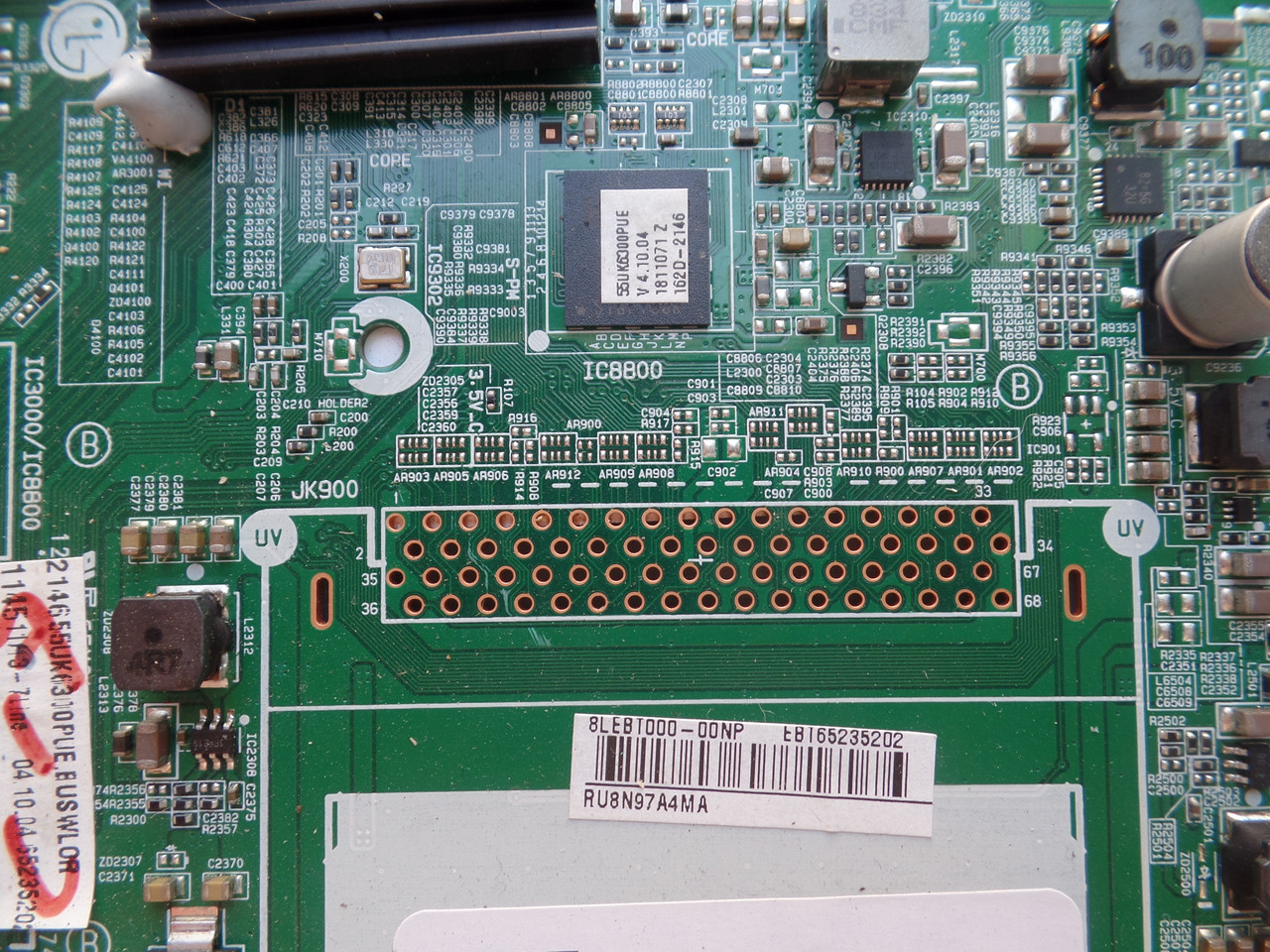 EBT65235202 Main Board for LG 55UK6300PUE.BUSWLOR