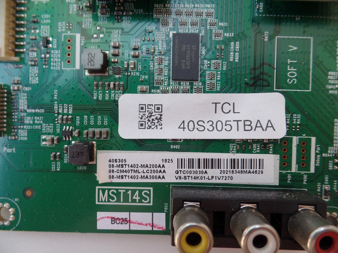 43S303/43S305 TCL Main Board