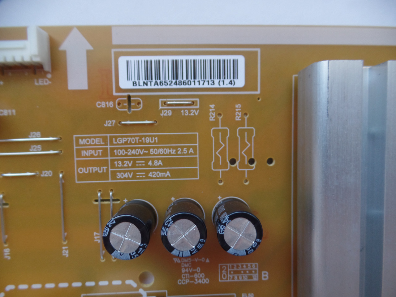 EAY65248601 LG Power Supply/LED Driver Board