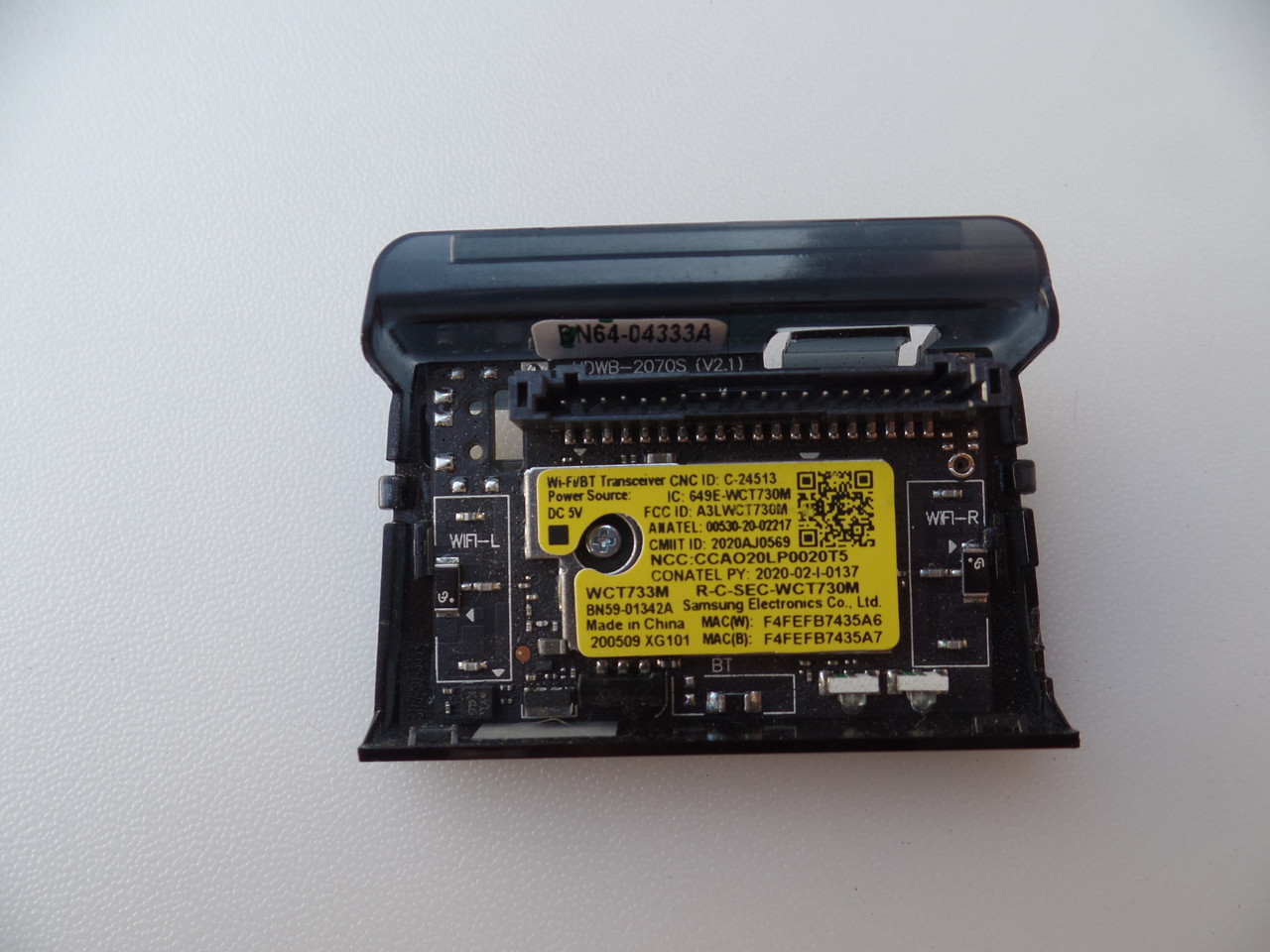 BN59-01342A (WCT730M) Samsung Wi-Fi and Bluetooth Wireless Module
