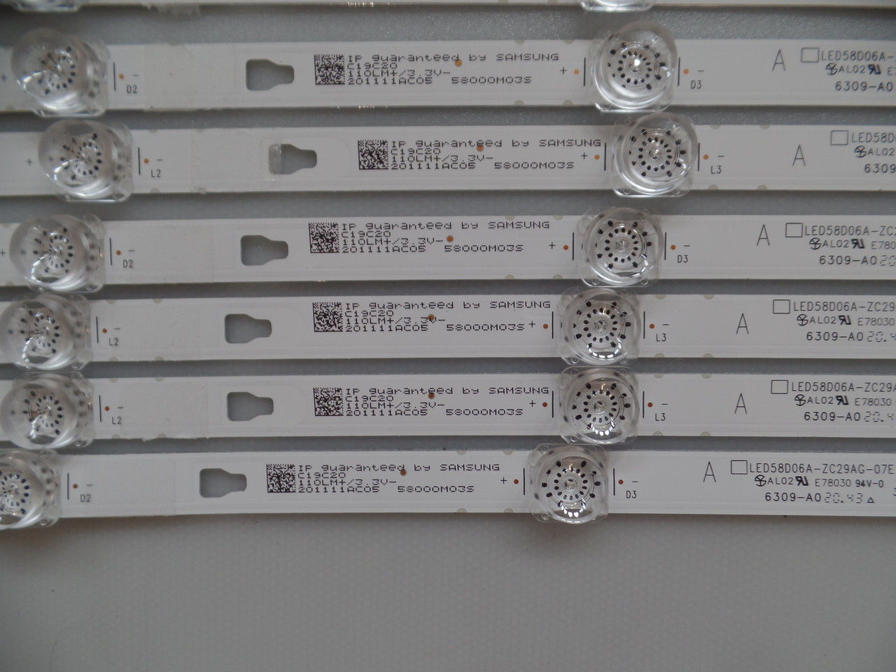 30358006005E/30358006006E ONN 100005844 LED Backlight Strips (10)