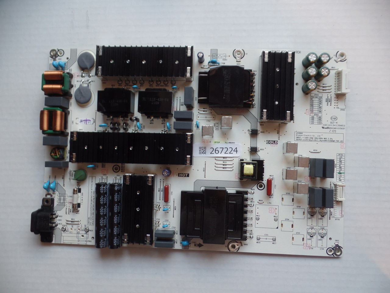 267224 Power Supply for Hisense 75H6570G