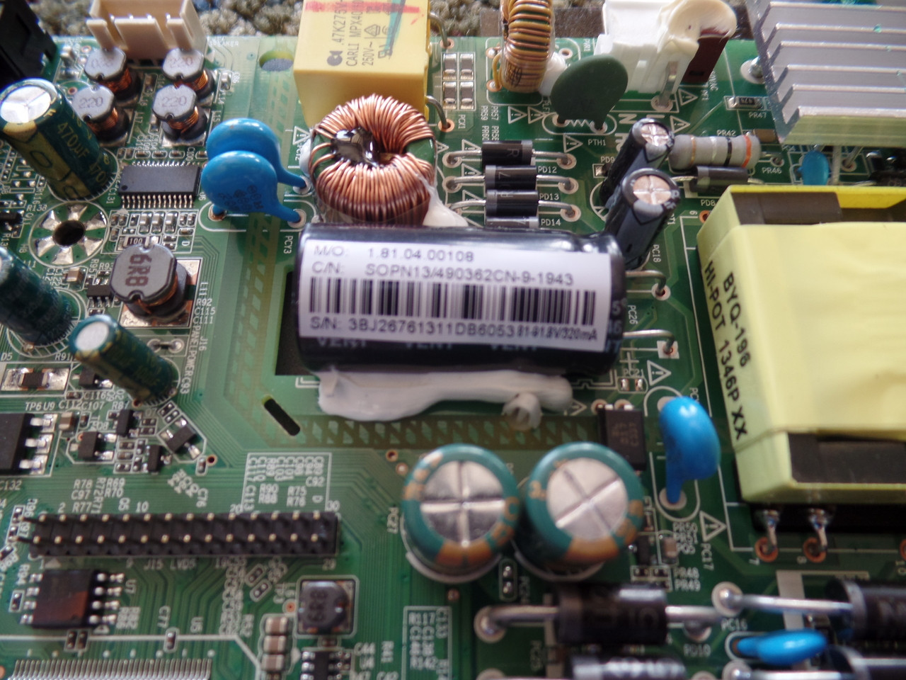 3BJ2676 Element  Main Board / Power Supply for ELEFW392