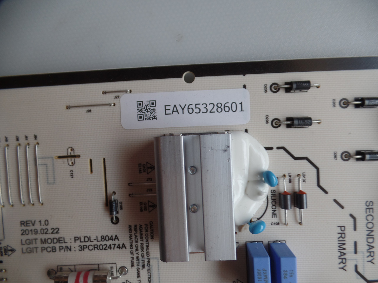 EAY65328601 LG Power Supply
