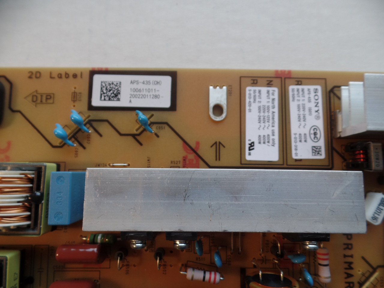 1-006-110-11 G01 Sony Power Supply Board
