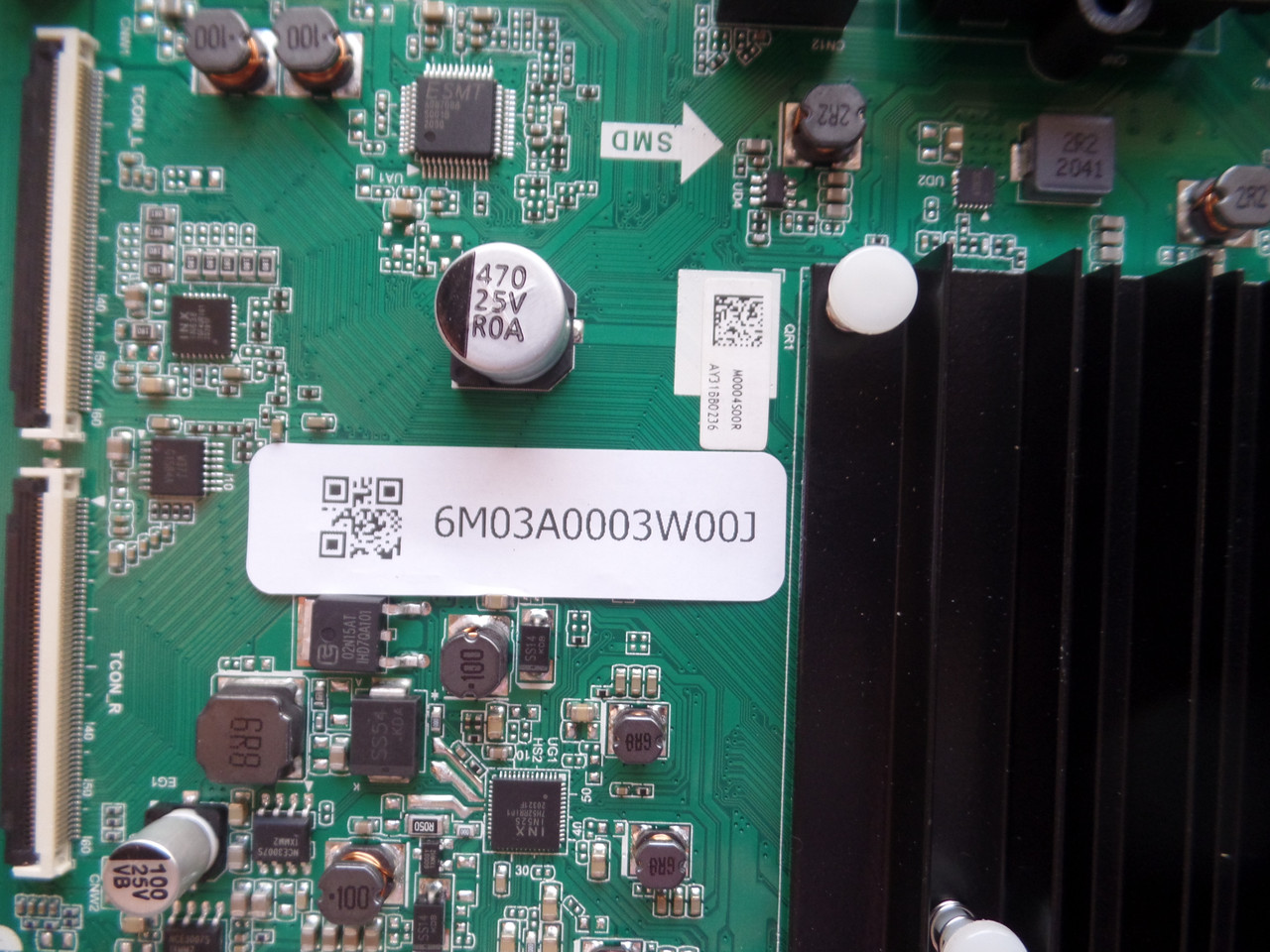 6M03A0003W00J  Vizio Main Board for V655-H19 (LINIZCRW LINIZCXW Serial)