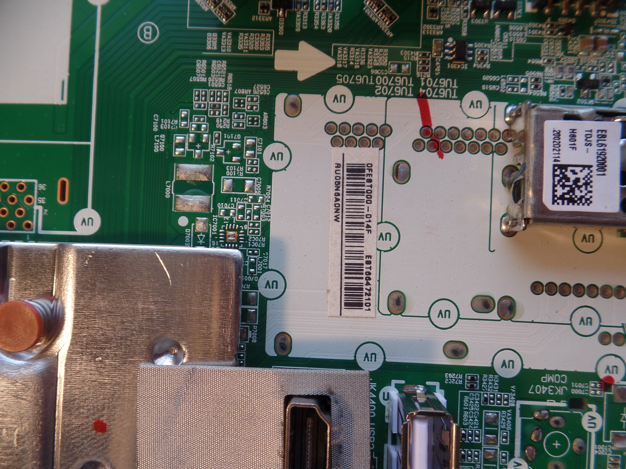 EBT66472101 Main Board for LG 86UN8570AUD.BUSWLJR BUSWLKR
