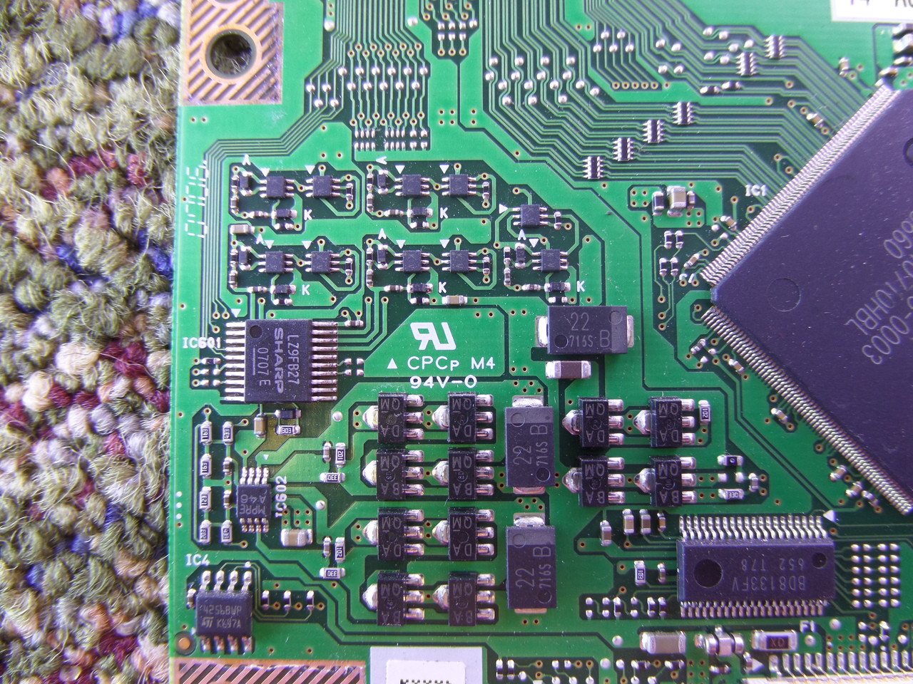 Sharp CPWBX3969TPZA T-Con Board