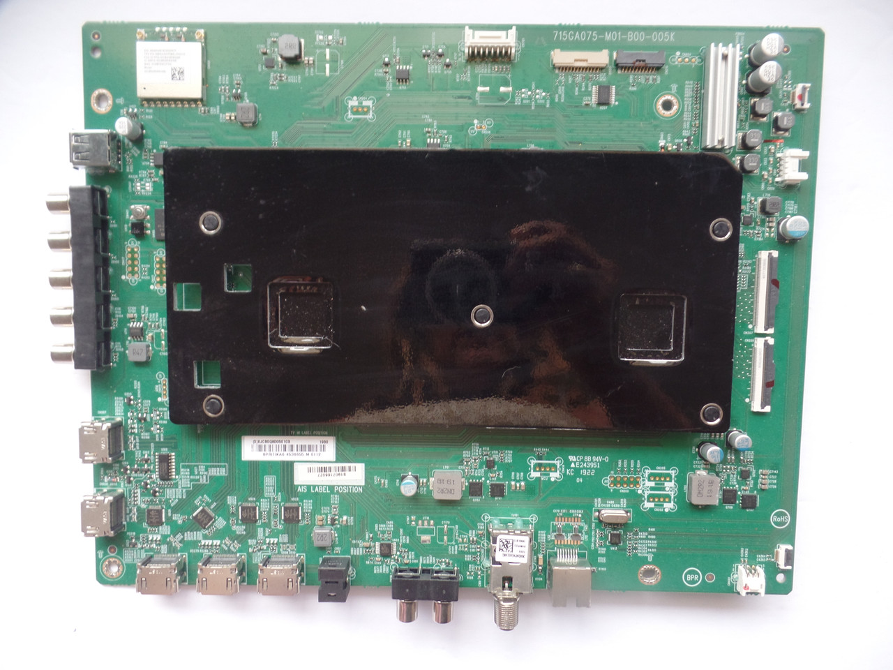 756TXJCB0QK005 Main Board for Vizio PX65-G1 (LTMAYOMV / LTMAYOKV Serial)