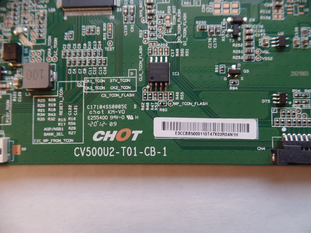 CV500U2-T01-CB-1 Toshiba Hisense T-Con Board