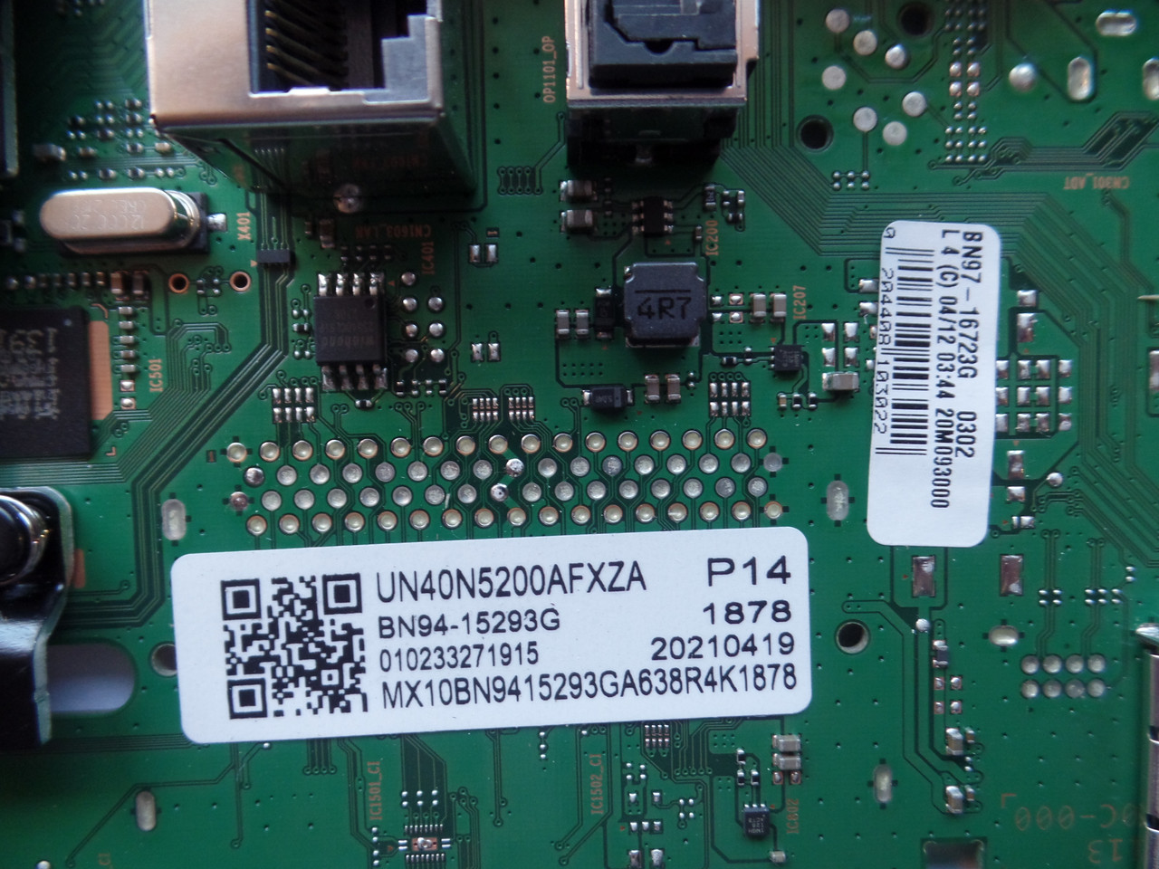 BN94-15293G Main Board for Samsung UN40N5200AFXZA DA02
