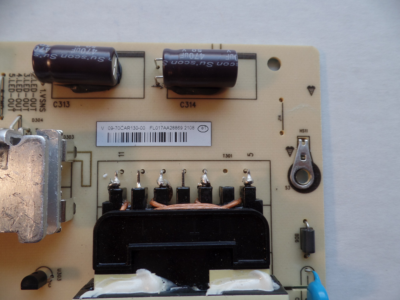 09-70CAR130-00 Vizio Power Board, 1P-120BX00-1011, V705-J03