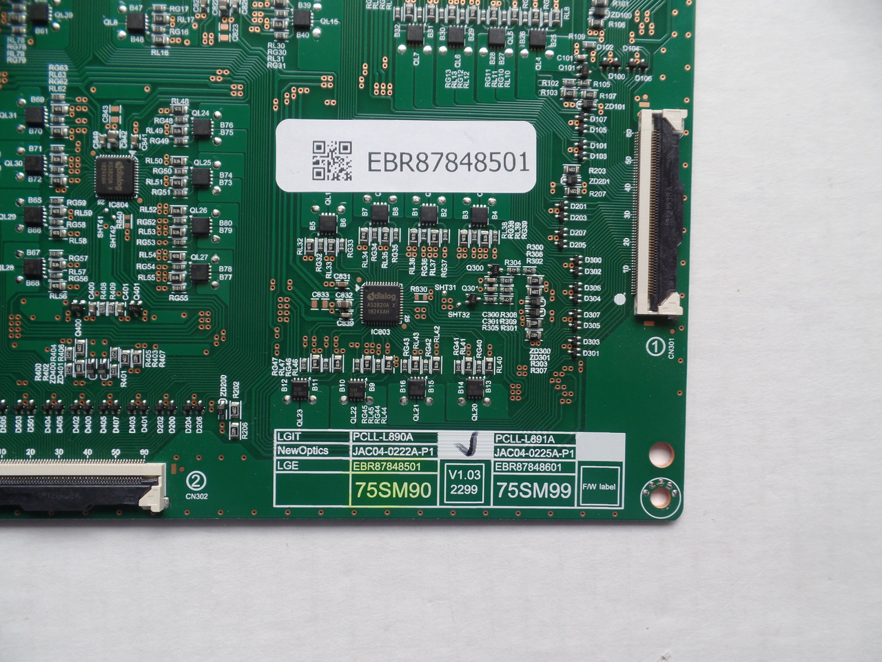 EBR87848501 LG LED Driver, 3PCR02487A, PCLL-L890A, 75SM9070PUA