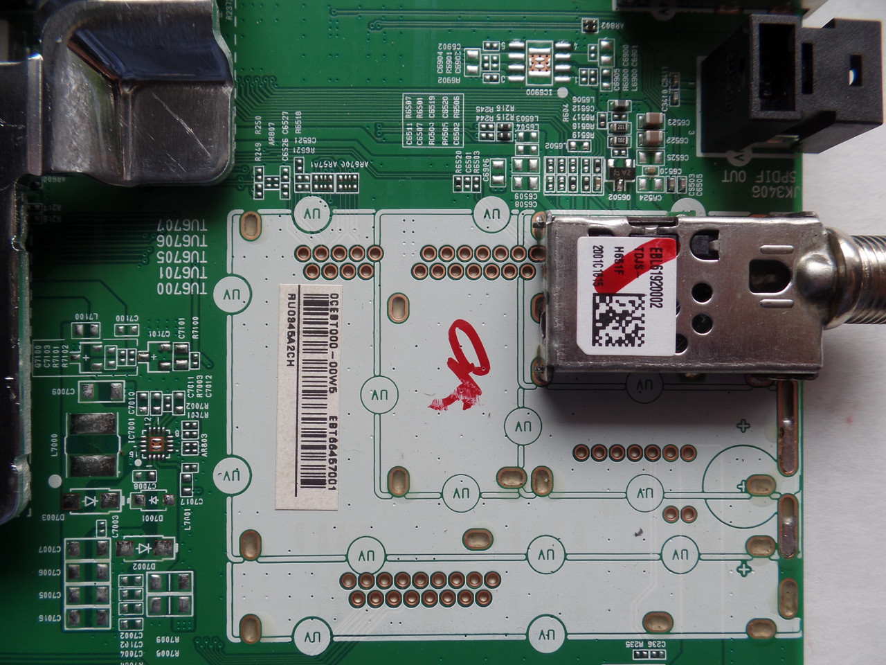 EBT66457001 Main Board for LG 86NANO90UNA, 86NANO91ANA