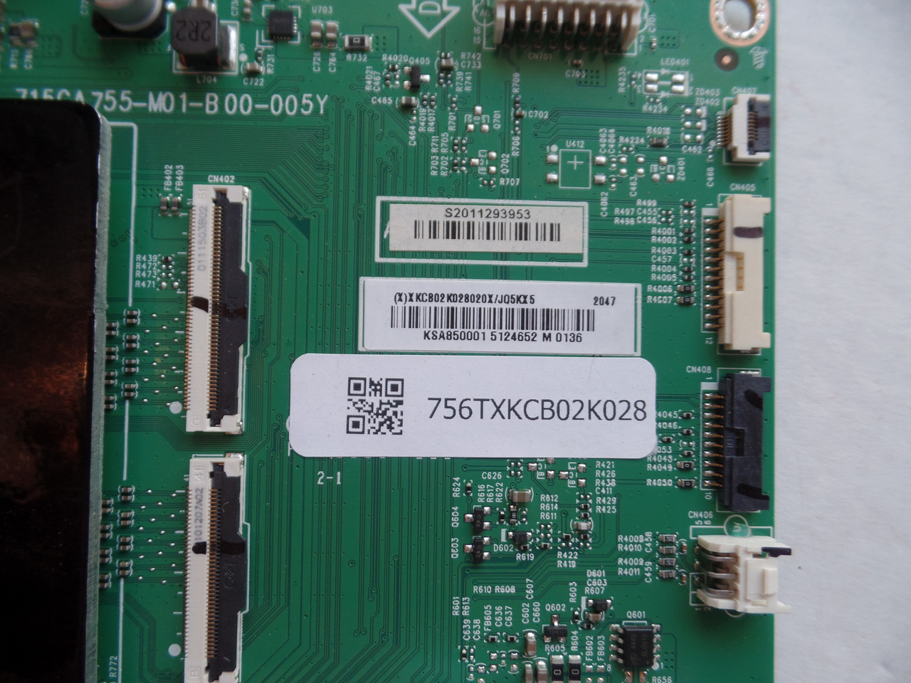 756TXKCB02K028 Main Board for Vizio P85QX-H1 Serial