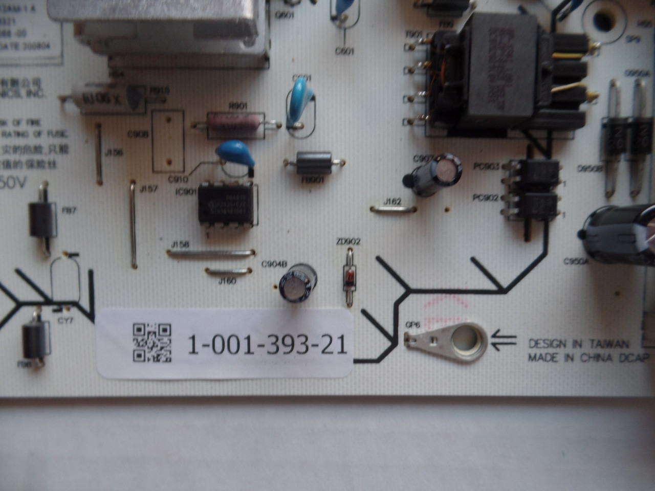 1-001-393-21 Power Supply for Sony KD-75X75CH, XBR-75X800G