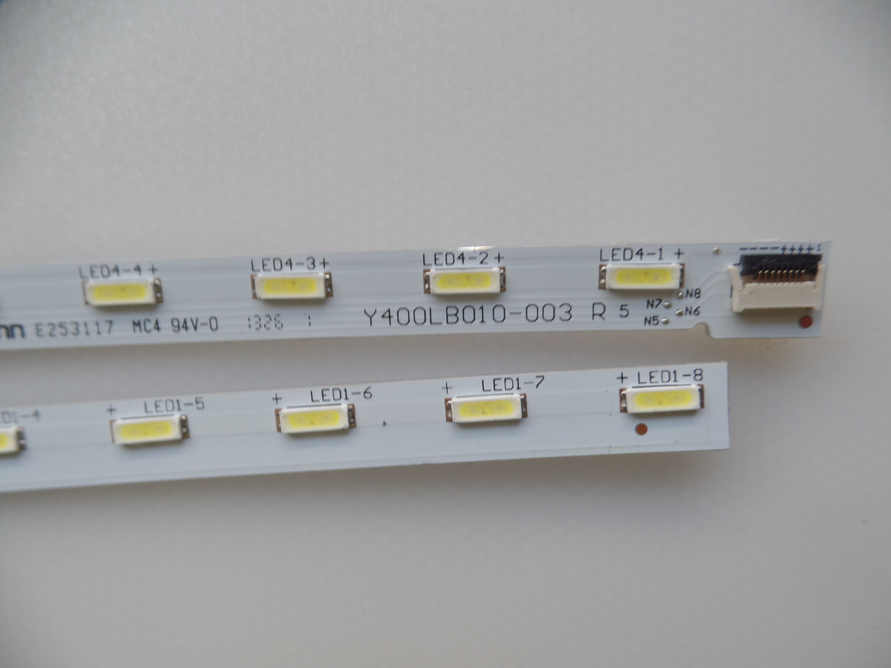 Vizio Y400LB010-003/Y400LB011-003 Replacement LED Backlight Bars/Strips (2)