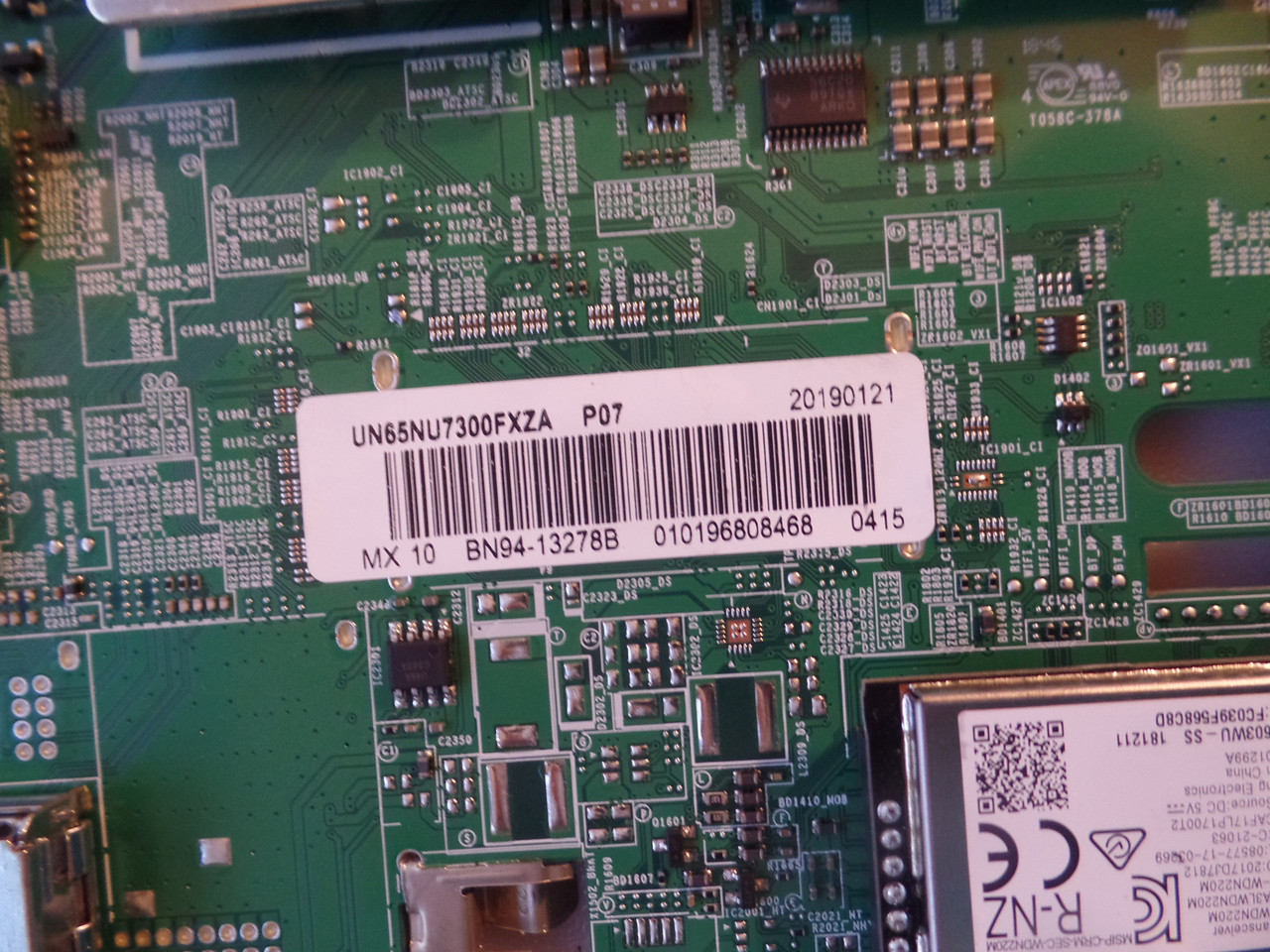 BN94-13278B Main Board for Samsung UN65NU7300FXZA (Version FB03) UN65NU7100FXZA (FA03)