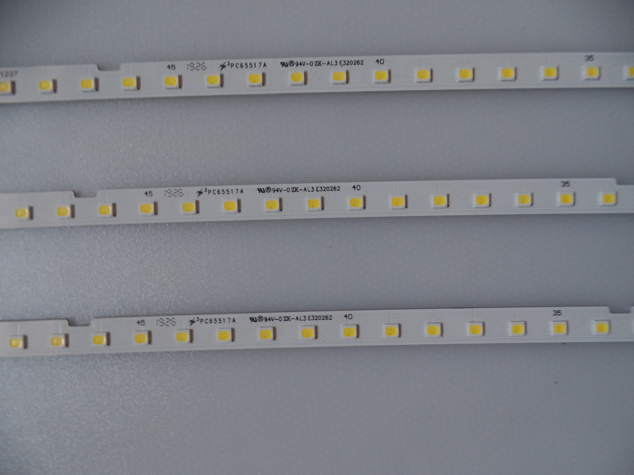 BN96-46078A Samsung  LED Backlight Strips/Bars (3)  NEW