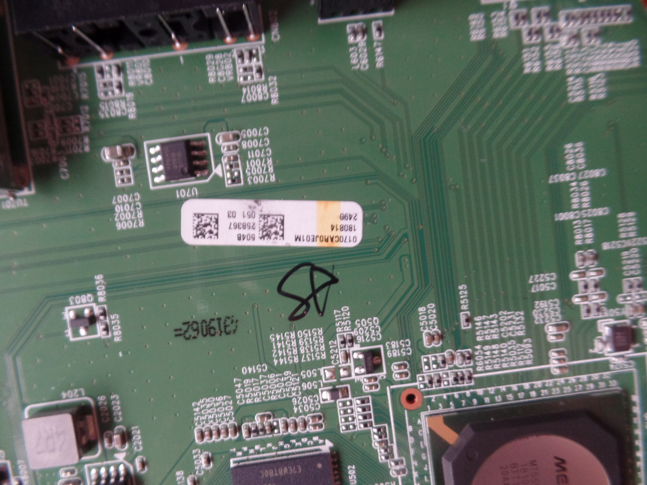Y8388504S Main Board for Vizio D60-F3 (LFTRXBLU or LFTRXBLV Serial)