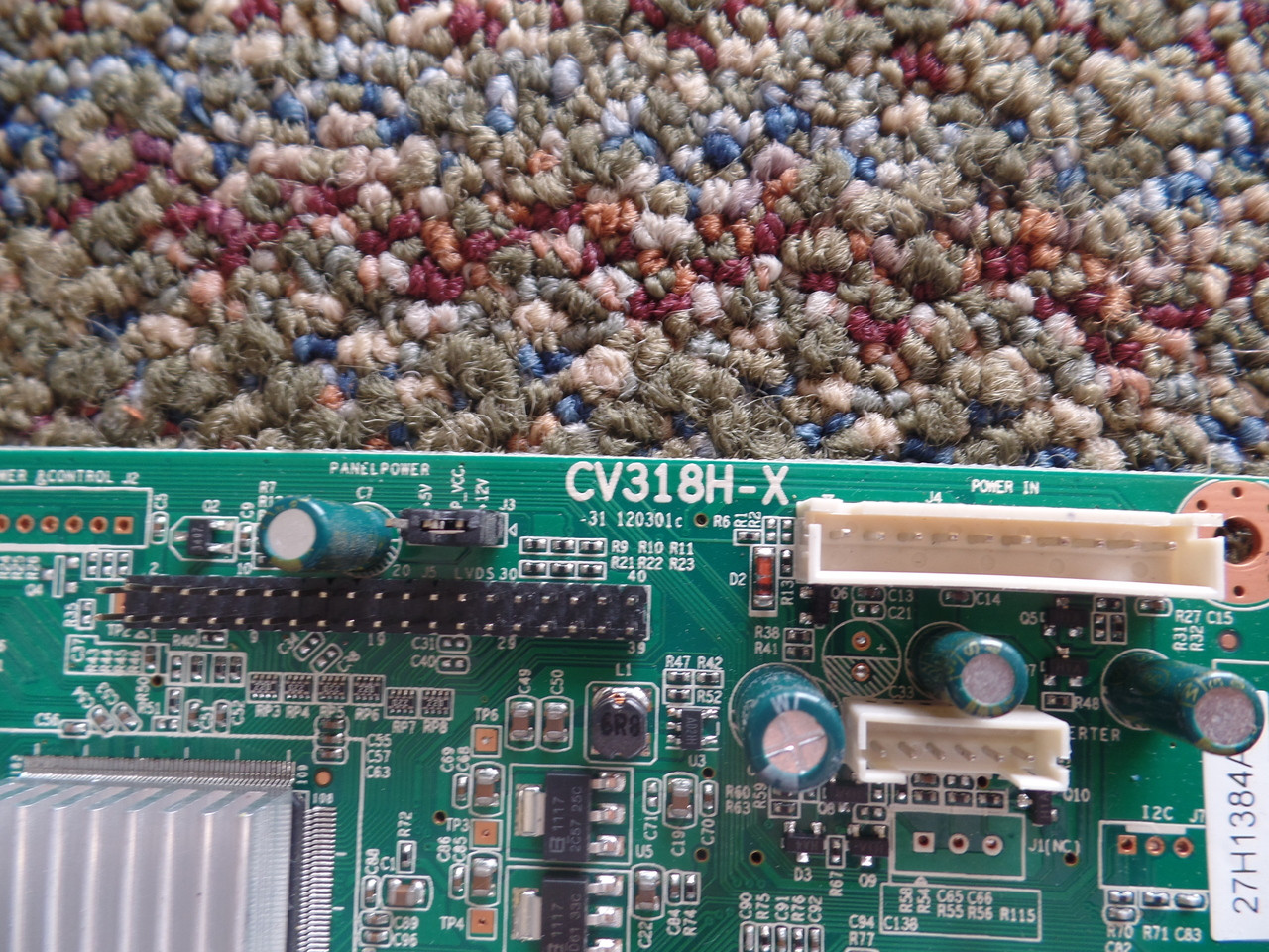 27H1384A, CV318H-X Westinghouse Main Board CW50T9YW 