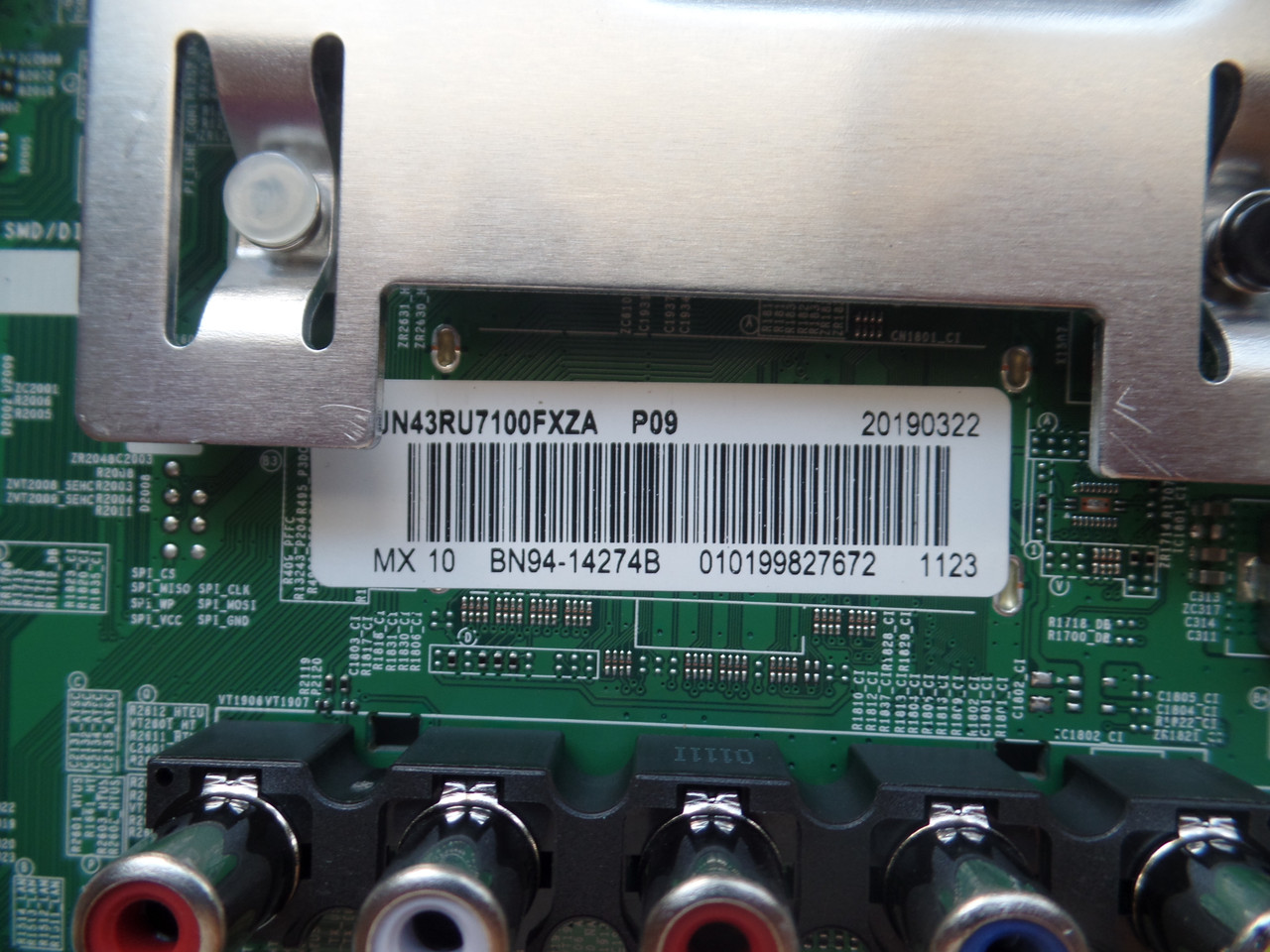 BN94-14274B Main Board for Samsung UN43RU7100FXZA (Version AA01)