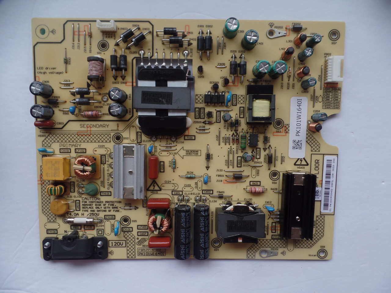 PK101W1640I (FSP177-4FS02) Toshiba Power Supply Board/LED Driver