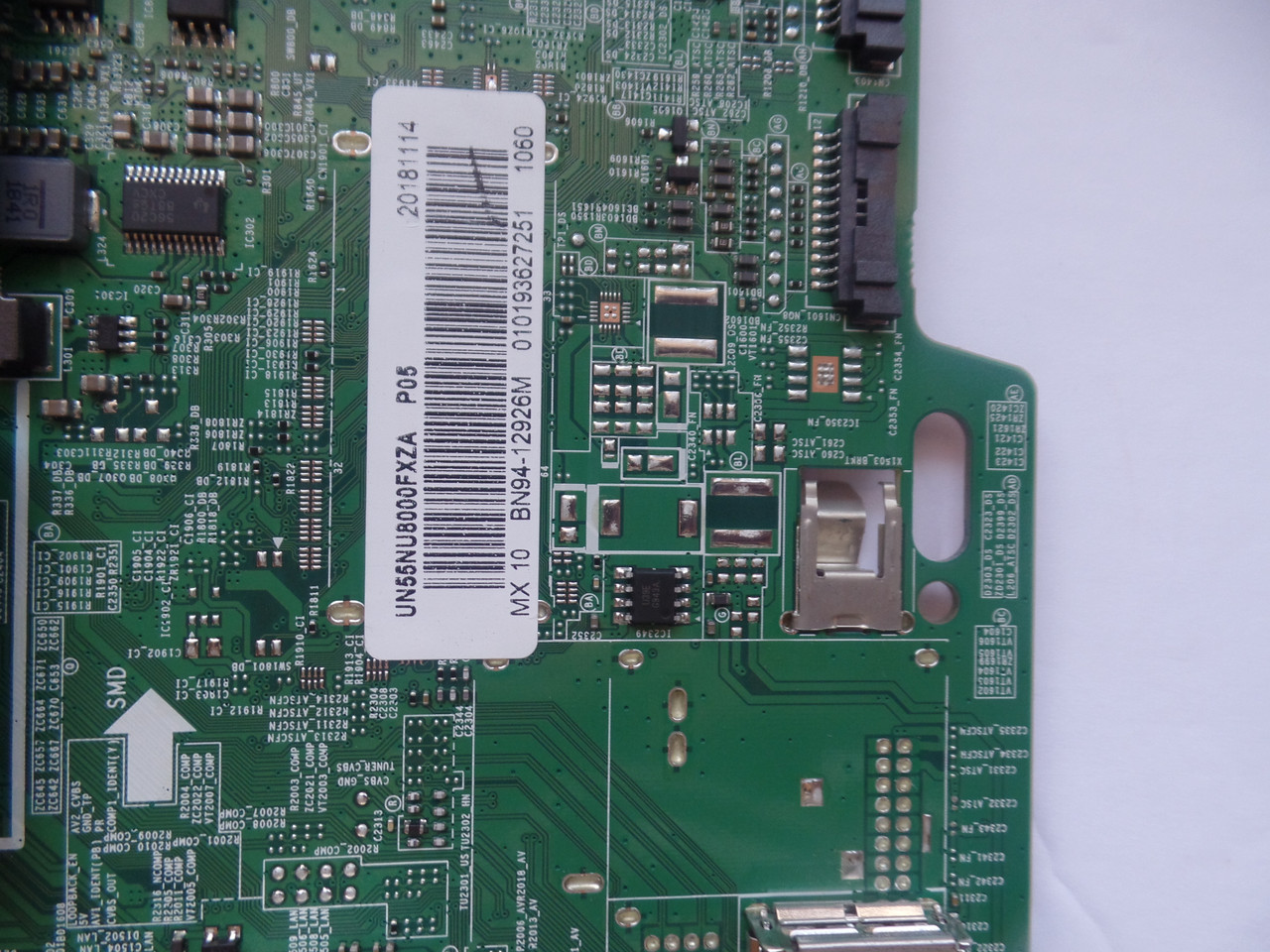 BN94-12926M Main Board for Samsung UN55NU800DFXZA (Version AB03)