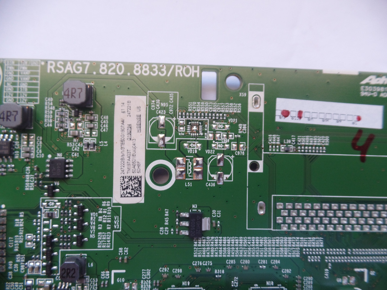 247222 Main Board Hisense 50H8F