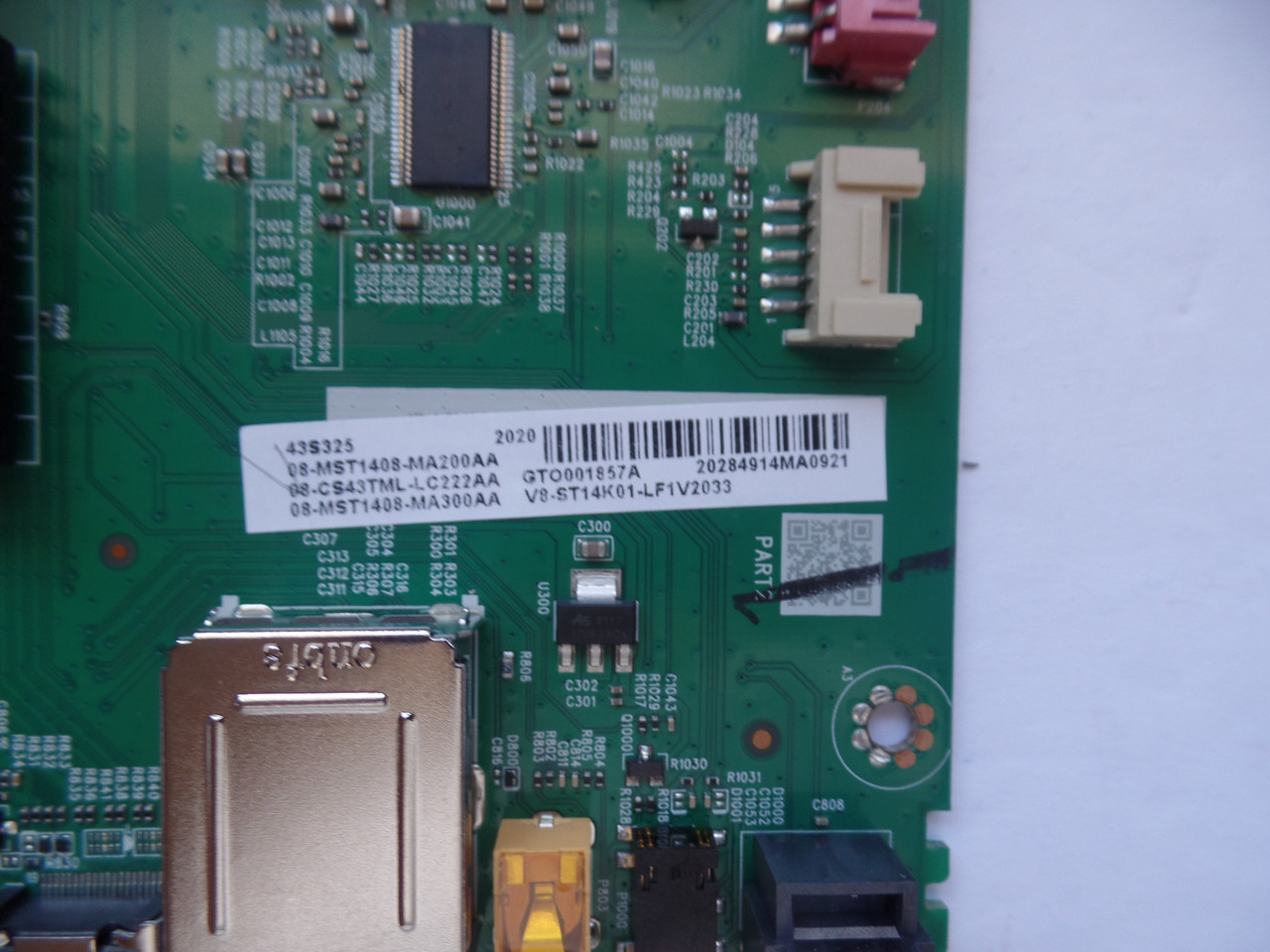 08-CS43TML-LC222AAA Main Board for TCL 43S425LAAA