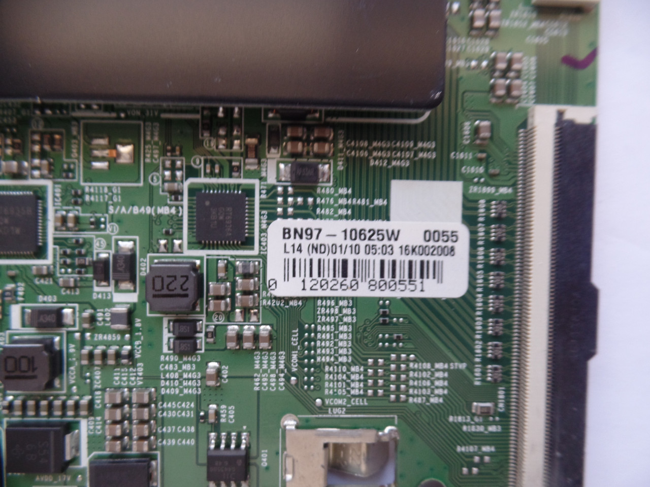 BN94-10763Y Main Board for Samsung UN65KS8000FXZA (Version AA02)