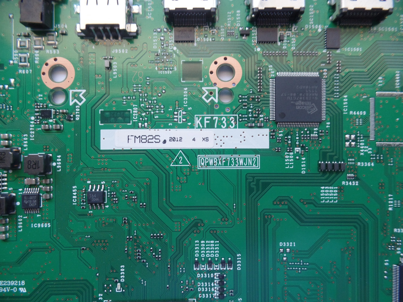 DKEYMF733FM82 (KF733, QPWBXF733WJN2) Sharp Main Board