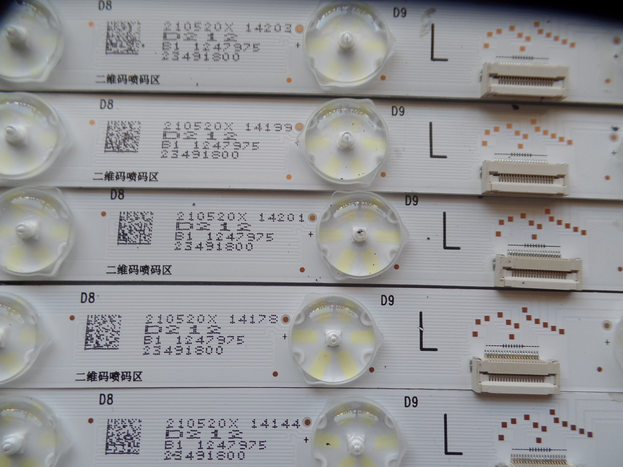 Hisense SVH650AN3 HD650X6U51 LED Backlight Strips (30) 65U8G