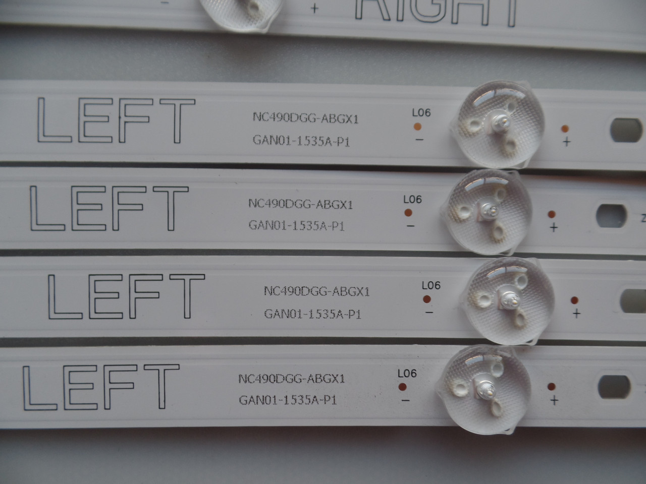 LG GAN01-1534A-P1/GAN01-1535A-P1 LED Backlight Strips (8)