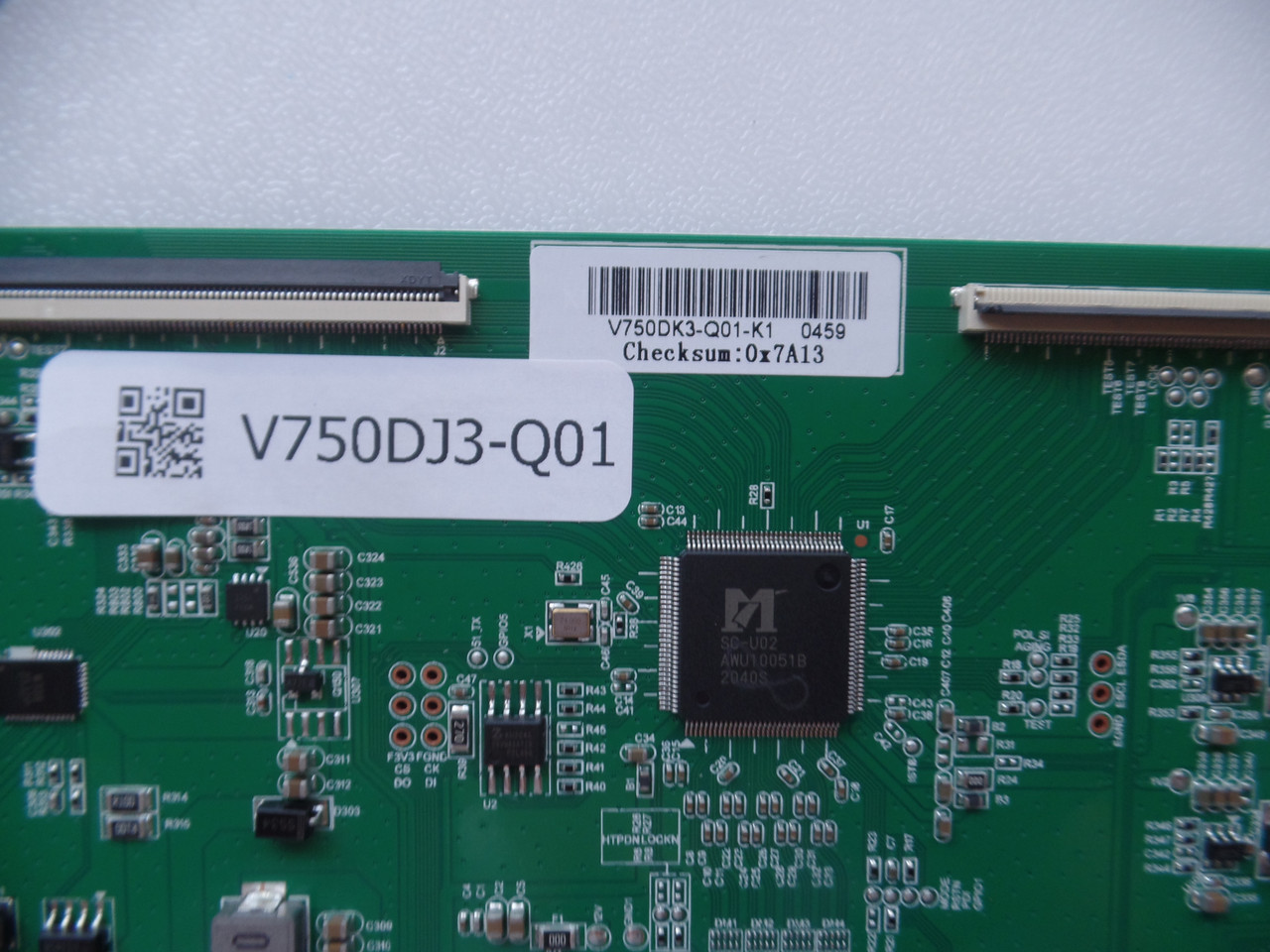 V750DJ3-Q01 RCA T-Con Board