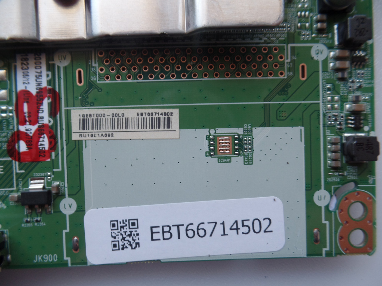 EBT66714502 Main Board for LG 75UN6955ZUD