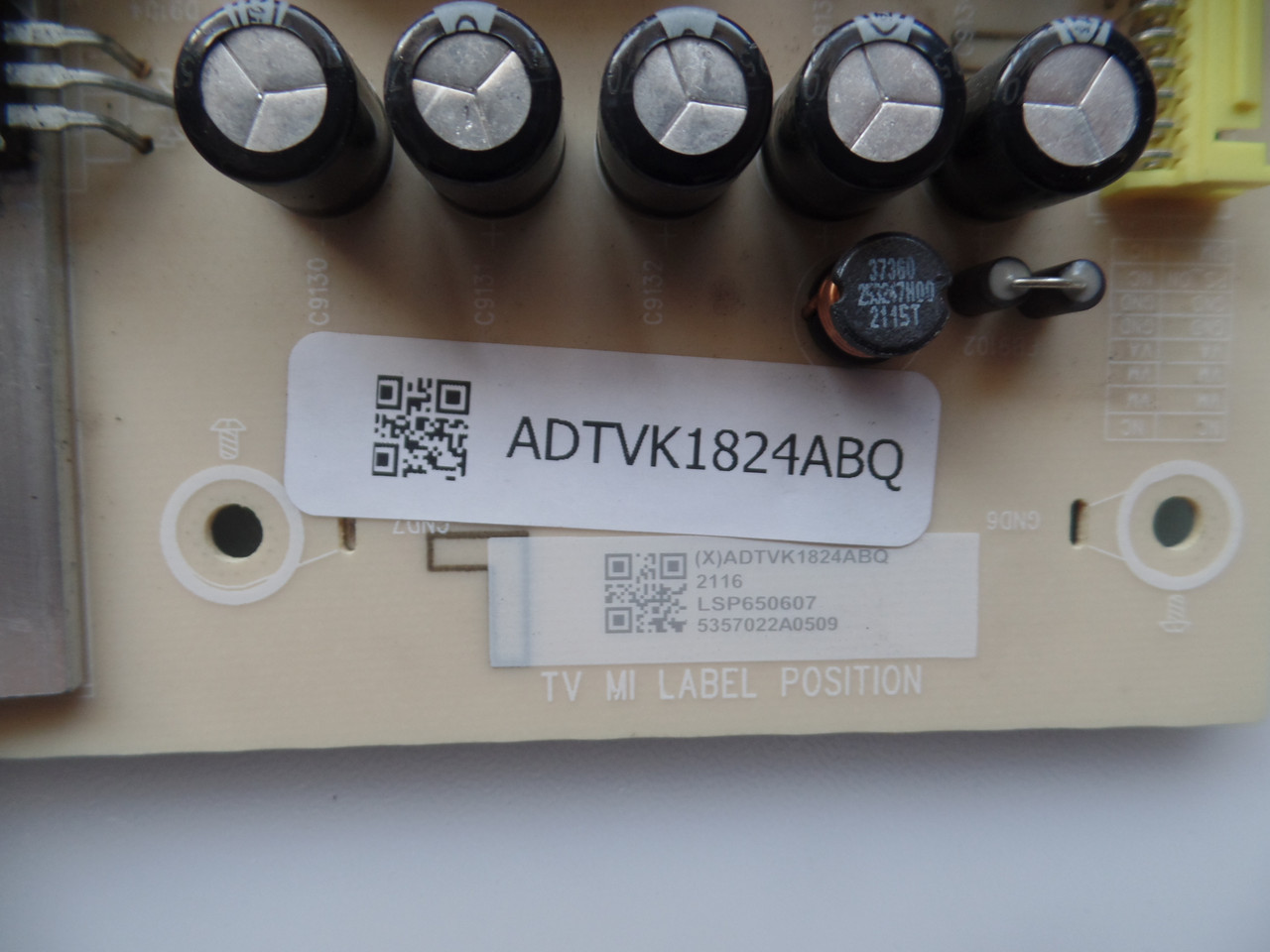 ADTVK1824ABQ VIZIO M65Q7-J01 POWER BOARD ADTVK1824ABQ