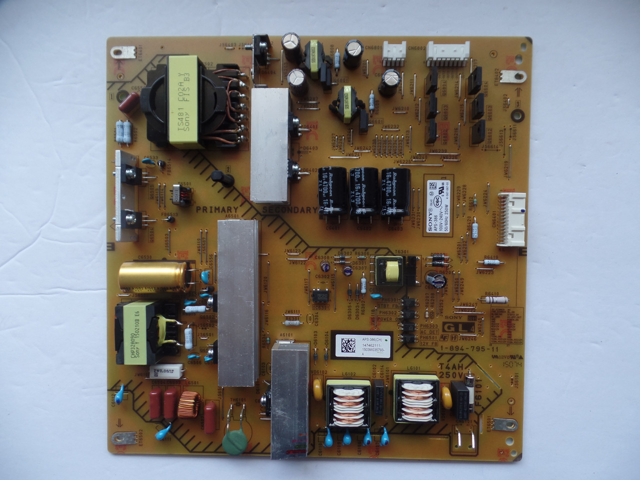 1-474-611-11 (APDP-202A1 A) G1C Sony Static Converter Board