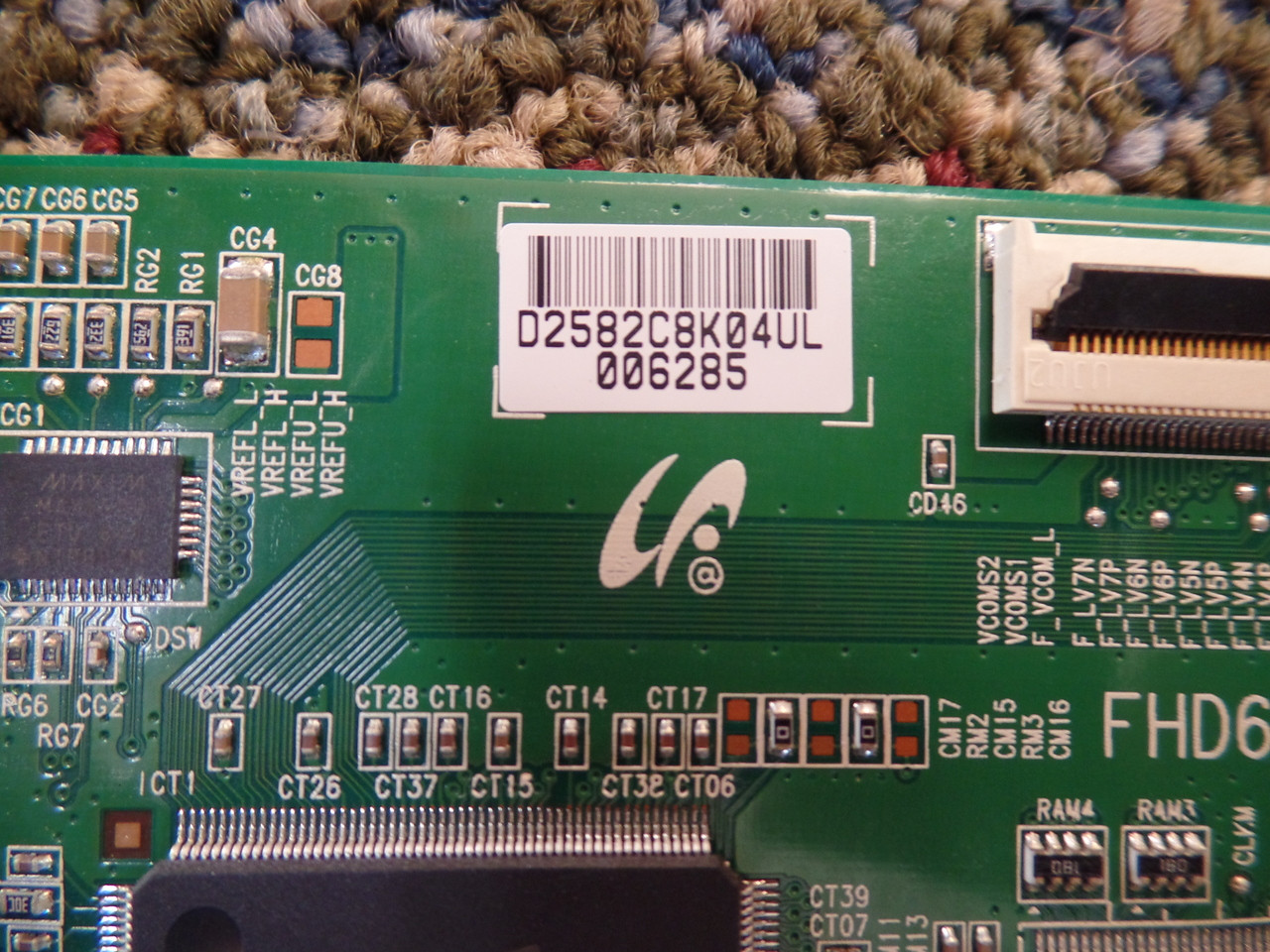 LJ94-02582C, FHD60C4LV0.3 Samsung T-Con Board