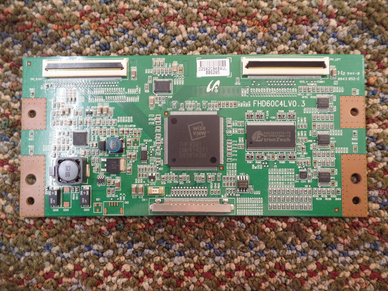 LJ94-02582C, FHD60C4LV0.3 Samsung T-Con Board