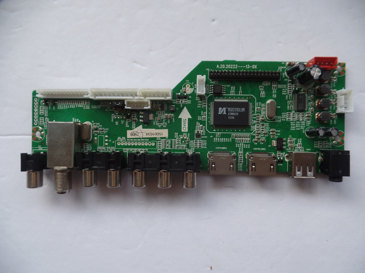 50GE01M3393LNA66-B1 RCA Main Board, 50GE01M3393LNA66-B1, RE01M3393LNA66, AE0010330, A.20.20222---13-0X, LED50B45RQ