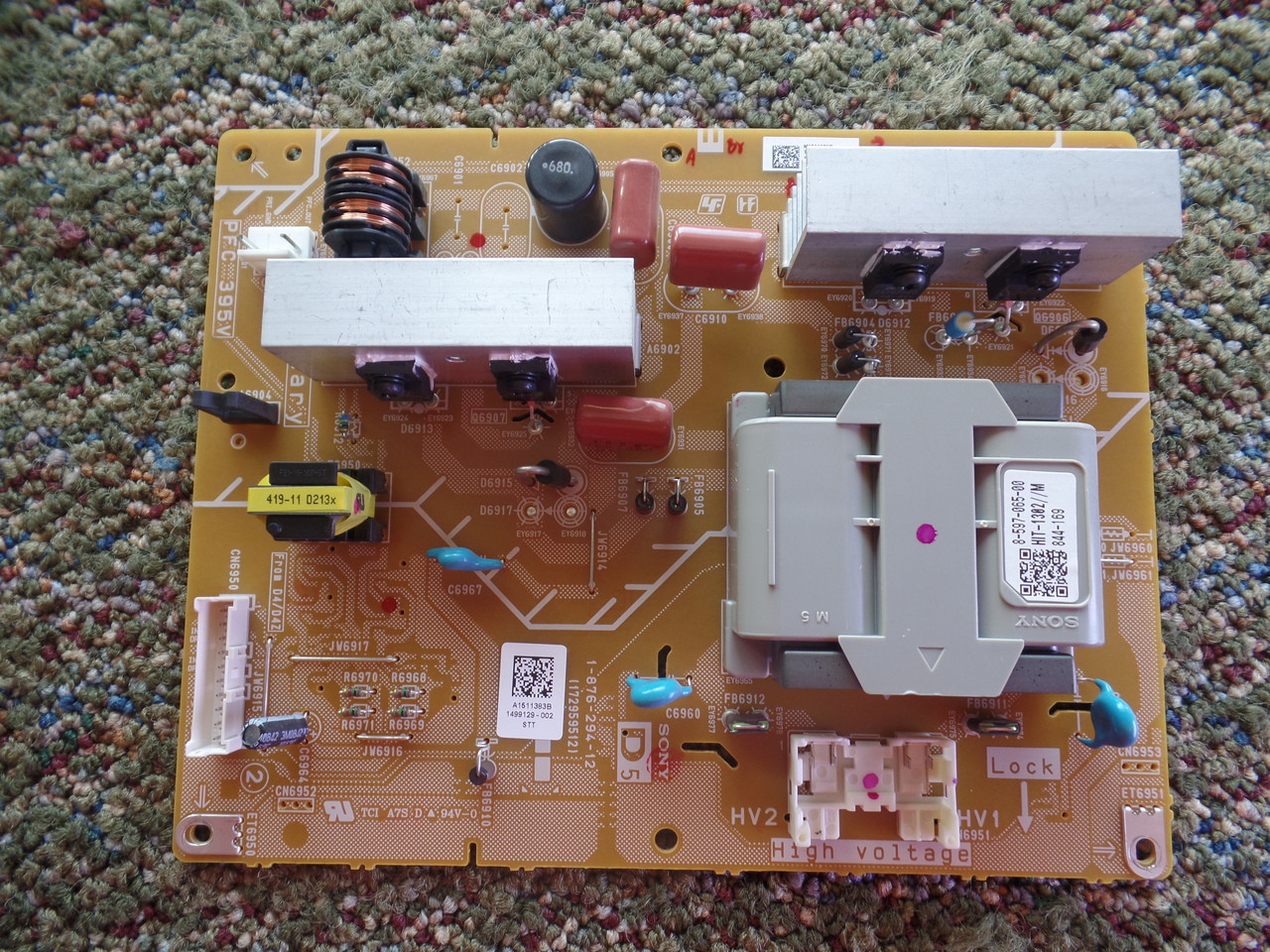 Sony A-1511-383-B (1-876-294-12, 172959512) D5 Board