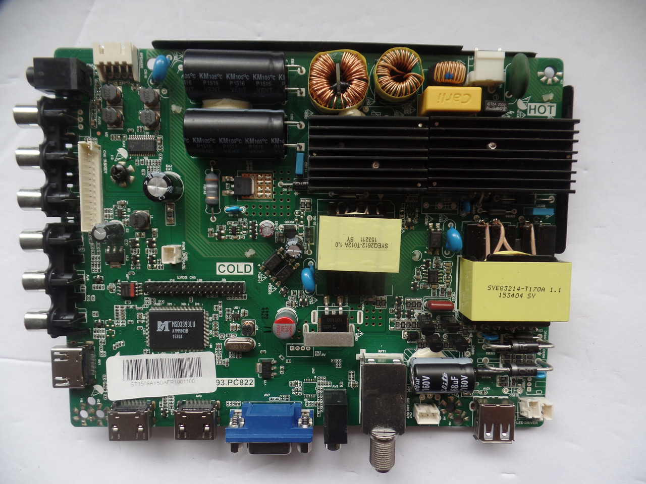 B15082768 Main/Power Supply Board for Avera 50AER10 (See Note)