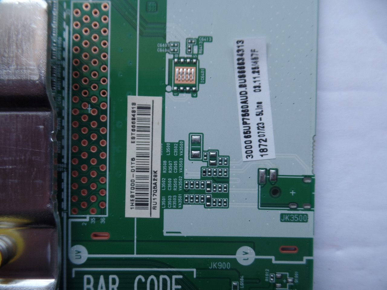 EBT66634313 Main Board for LG 65UP7560AUD.BUSMLKR