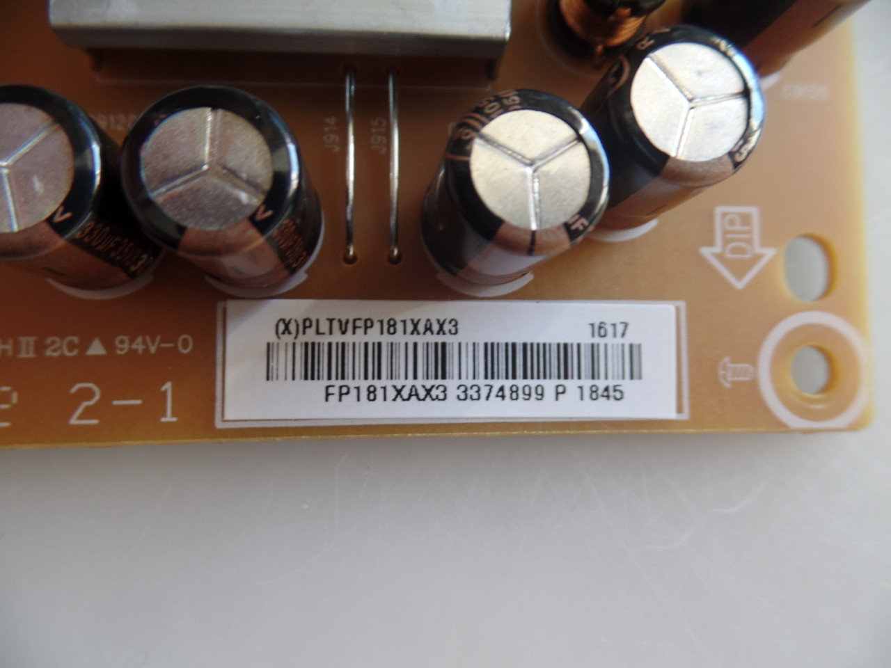 PLTVFP181XAX3 Sony Power Supply for KDL-40R350D, KDL40R350D