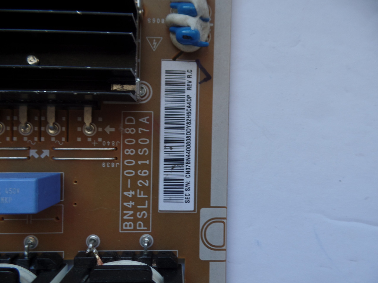 BN44-00808D Power Supply / LED Board for Samsung UN60KU630DFXZA